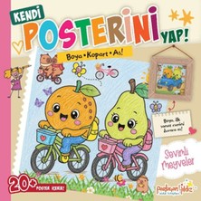 Colezium Kendi Posterini Yap! Boya Kopart As! Sevimli Meyveler