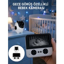 Shopwave Görüntülü Bebek Monitörü 4.3 Inç Ekran Sesli