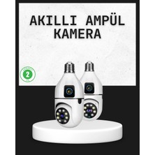 Shopwave Tak Çalıştır Ampul Kamera – Full Hd 1080P Güvenlik Çözümü