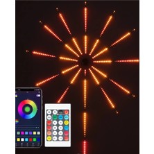 Shopwave Uygulama Destekli Rgb LED Havai Duvar Aydınlatması