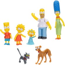 Colezium JKSMP17539 The Simpsons Aile 7li Figür Set