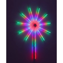 Shopwave Modüler Rgb LED Duvar Işığı Havai Efektli Uzaktan Kumandalı