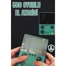 Shopwave 3.5 Inç Ekran 1000 Oyunlu Oyun Konsolu El Atarisi Miüzik Dinleme Kitap Okuma