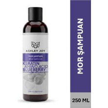 Ashley Joy Mor Şampuan 250ML Platin, Sarı Saçlar Için