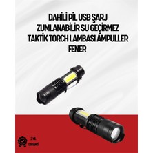 Shopwave Mini Boy LED El Feneri - 2000 Lümen, Su Geçirmez Tasarım