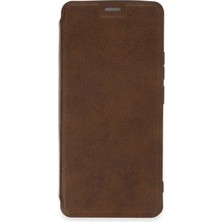 Colezium Note 13 4g Kılıf Flip Cover - Taba