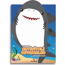 Mey İthalat Stickerli Aktivite Boyamalar Deniz Canlıları