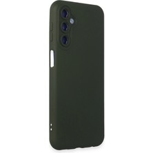 Colezium M14 5g Kılıf Nano Içi Kadife Silikon - Koyu Yeşil