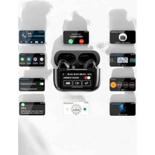 MiraLive Bluetooth Kulaklık Kablosuz Ekranlı Anc/enc Destekli Dokunmatik