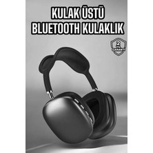 Mey İthalat P9 Plus Kulaklık Siyah Bağlantılı Kulak Üstü