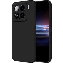 Colezium Mi 15 Kılıf Nano Içi Kadife Silikon - Siyah