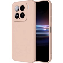 Colezium Mi 15 Pro Kılıf Nano Içi Kadife Silikon - Pudra