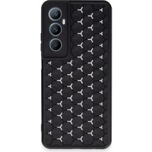 Colezium C65 Kılıf Petek Silikon Kapak - Siyah