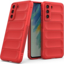 Colezium S22 Plus Kılıf Optimum Silikon - Kırmızı