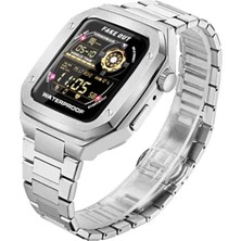 Colezium Watch 44MM Metal Petek Kasalı Kordon - Siyah
