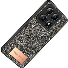 Colezium Mi 14T Pro Bright Simli Kapak - Gümüş
