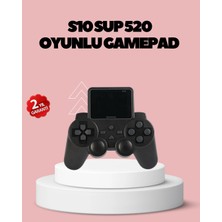 Mey İthalat Tv Bağlantılı S10 Gamepad 520 Oyunlu 2025 Seri Oyun Konsolu