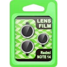 Colezium Note 14 5g Raze Metal Kamera Lens - Gümüş