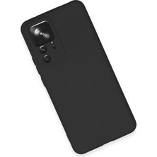 Colezium Mi 12T Pro Kılıf Nano Içi Kadife Silikon - Siyah