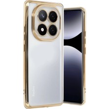 Colezium Note 14 Pro 5g Kılıf Lensli Silikon - Gold