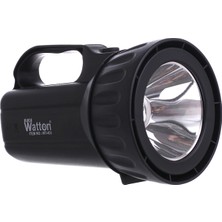 MiraLive Profesyonel Şarjlı El Feneri Dayanıklı Güçlü LED Işık WT-403