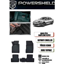 POWERSHIELD Renault Fluence 2009 ve Sonrası Uyumlu Araca Özel Premium 5D Havuzlu Oto Paspas Takımı