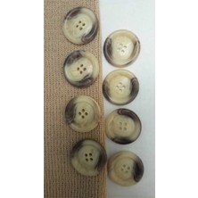 ILCARE Polyester Düğme 25 mm 8 Adet