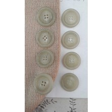 ILCARE Polyester Düğme 25 mm 8 Adet
