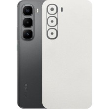 Kapps Infinix Hot 60 Pro ile Uyumlu Bumper Serisi Premium Arka Kapak Kaplama(Kenarlar Yoktur!)