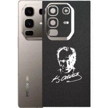 Kapps Infinix Note 50 Pro Plus 5g ile Uyumlu Bumper Serisi Premium Arka Kapak Kaplama(Kenarlar Yoktur!)