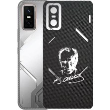 Kapps Infinix GT30 Pro 5g ile Uyumlu Bumper Serisi Premium Arka Kapak Kaplama(Kenarlar Yoktur!)
