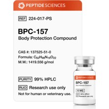 Peptide Sciences BPC-157 10MG