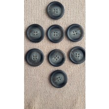 ILCARE Polyester Düğme 25 mm 8 Adet