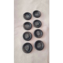 ILCARE Polyester Düğme 25 mm 8 Adet