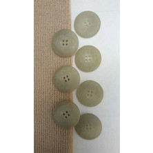 ILCARE Polyester Düğme 25 mm 8 Adet