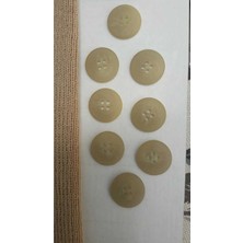 ILCARE Polyester Düğme 20 mm 8 Adet