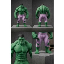 Wowolab Hulk Yeşil Dev 3D Baskı Koleksiyon Dekor Figürü
