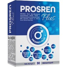 Renatus Prosren Plus Beta-Nikotinamid Mononükleotid (Nmn), Nadh / Nikotinamid Adenin Dinükleotid Hidrit, Bitki Ekstreleri, Vitamin ve Mineral Içeren Takviye Edici Gıda