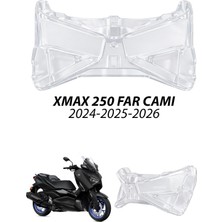 Dekohop Yamaha Xmax Uyumlu Far Cam 2024-2026 Model Arası Yedek Far Camı