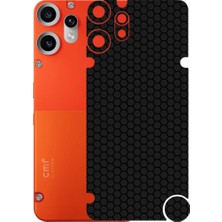 Kapps Cmf Phone 2 Pro ile Uyumlu Bumper Serisi Premium Arka Kapak Kaplama(Kenarlar Yoktur!)