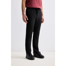 JustBoga Mitsu Erkek Kırışmaz  Regular Fit  Beli Lastikli Bağcıklı Flex Esnek Rahat Jogger Pantolon