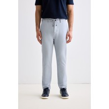 JustBoga Mitsu Erkek Kırışmaz  Regular Fit  Beli Lastikli Bağcıklı Flex Esnek Rahat Jogger Pantolon