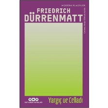 TeknoKapsül Yapı Kredi Yayınları Yargıç ve Celladı / Friedrich Dürrenmatt / / 9789750868221
