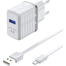 Bezos C32Q 3.0 Quick Micro USB Seyahat Şarj Cihazı