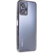 Bezos Note 12 5g Kılıf Razer Lensli Silikon - Siyah
