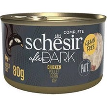 Bezos After Dark Pate Tavuk Etli Tahılsız Yetişkin Kedi Konservesi 80 gr