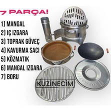 Kuzinecim Toprak Güveç Mangal Seti