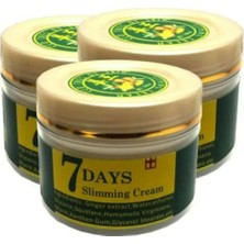 Bezos 7 Days Slimming Cream 100 ml Vücut Bakım Kremi Zencefil Mucizesi 3 Adet