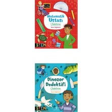 İş Bankası Kültür Yayınları Matematik Ustası Olabilirim+Dinozor Dedektifi Olabilirim 2 Kitap Set
