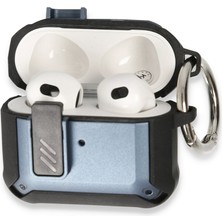 Bezos Airpods 3 (3.nesil) Truva Kılıf - Mavi